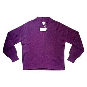 Sundance Purple Cashmere Sweater | Size XL